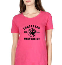 Load image into Gallery viewer, House Targaryen (GOT) T-Shirt for Women-Pink-Ektarfa.online
