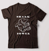 Load image into Gallery viewer, Gym Shark Power T-Shirt for Men-Coffee Brown-Ektarfa.online
