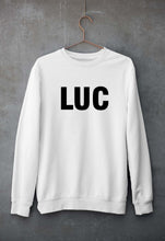 Load image into Gallery viewer, LUC Unisex Sweatshirt for Men/Women-White-Ektarfa.online
