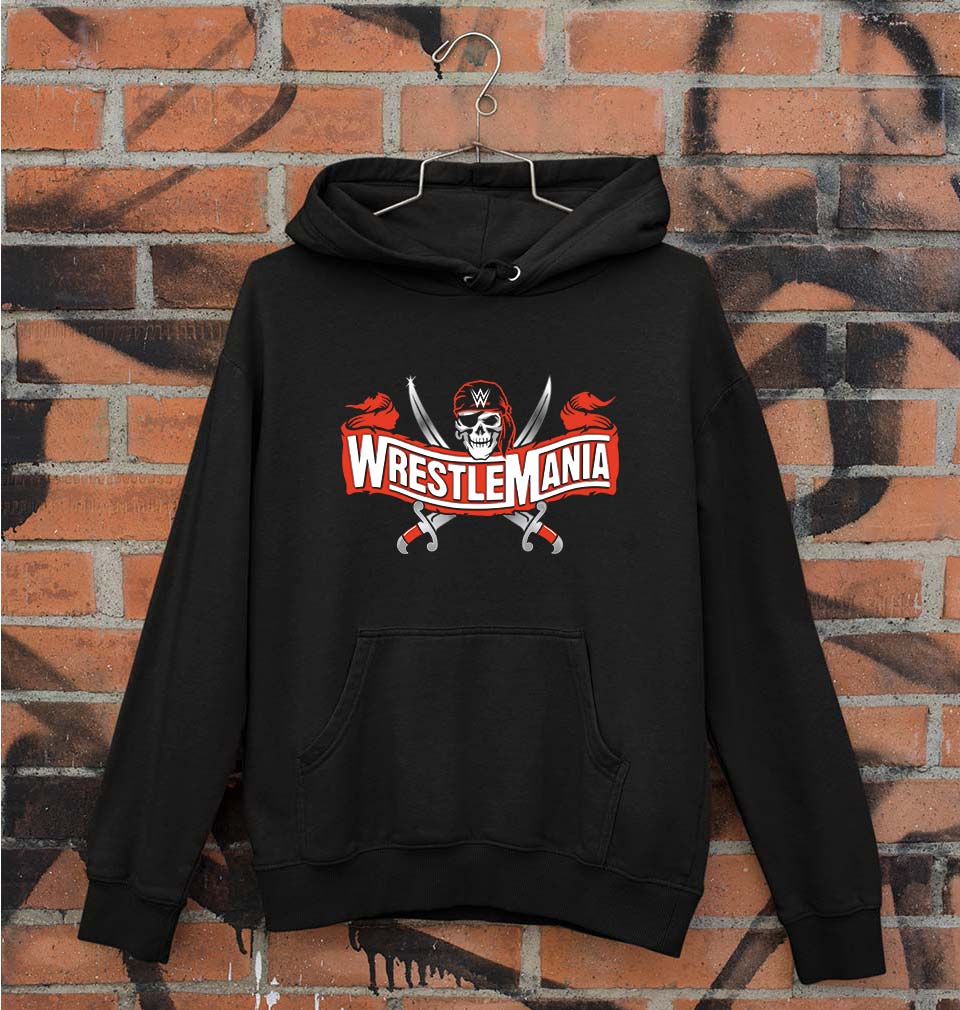WWE Wrestle Mania Unisex Hoodie for Men/Women-Black-Ektarfa.online
