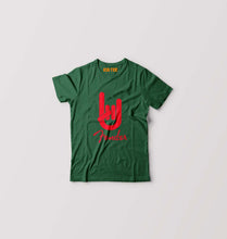Load image into Gallery viewer, Fender Rock Hand Kids T-Shirt for Boy/Girl-Dark Green-Ektarfa.online
