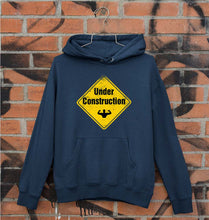Load image into Gallery viewer, Gym Unisex Hoodie for Men/Women-Navy Blue-Ektarfa.online
