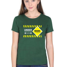 Load image into Gallery viewer, Gym Workout T-Shirt for Women-Dark Green-Ektarfa.online
