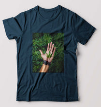 Load image into Gallery viewer, Weed T-Shirt for Men-Petrol Blue-Ektarfa.online

