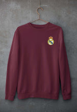 Load image into Gallery viewer, Real Madrid Logo Unisex Sweatshirt for Men/Women-Maroon-Ektarfa.online
