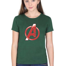 Load image into Gallery viewer, Avengers T-Shirt for Women-Dark Green-Ektarfa.online
