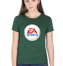 Load image into Gallery viewer, EA Sports T-Shirt for Women-Dark Green-Ektarfa.online
