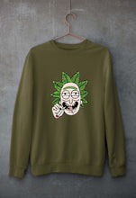 Load image into Gallery viewer, Rick and Morty Unisex Sweatshirt for Men/Women-Olive Green-Ektarfa.online
