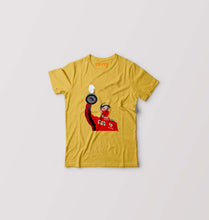 Load image into Gallery viewer, Sebastian Vettel F1 Kids T-Shirt for Boy/Girl-Golden Yellow-Ektarfa.online

