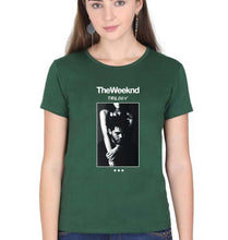 Load image into Gallery viewer, The Weeknd Trilogy T-Shirt for Women-Dark Green-Ektarfa.online
