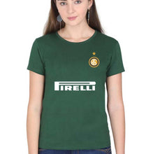 Load image into Gallery viewer, Inter Milan 2021-22 T-Shirt for Women-Dark Green-Ektarfa.online
