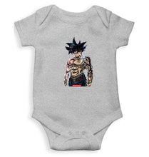 Load image into Gallery viewer, Goku Kids Romper Kids Romper For Baby Boy/Girl-0-5 Months(18 Inches)-Grey-Ektarfa.online
