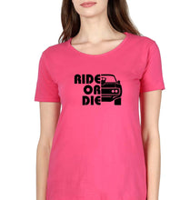 Load image into Gallery viewer, Fast &amp; Furious Ride or Die T-Shirt for Women-Pink-Ektarfa.online
