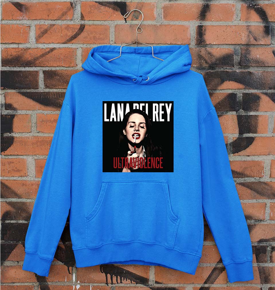Lana Del Rey Unisex Hoodie for Men/Women-Royal Blue-Ektarfa.online