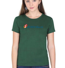 Load image into Gallery viewer, ICICI Bank T-Shirt for Women-Dark Green-Ektarfa.online
