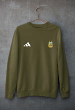 Load image into Gallery viewer, Argentina Football Unisex Sweatshirt for Men/Women-Olive Green-Ektarfa.online
