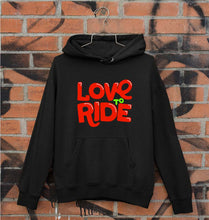 Load image into Gallery viewer, Love to Ride Unisex Hoodie for Men/Women-Black-Ektarfa.online
