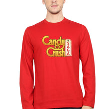 Load image into Gallery viewer, Candy Crush Full Sleeves T-Shirt for Men-Red-Ektarfa.online
