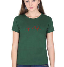 Load image into Gallery viewer, Dog T-Shirt for Women-Dark Green-Ektarfa.online
