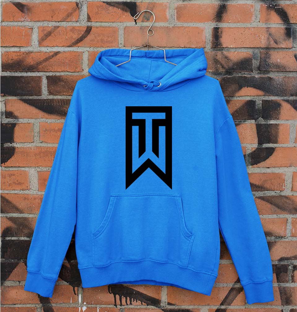 Tiger Woods Golf Unisex Hoodie for Men/Women-Royal Blue-Ektarfa.online