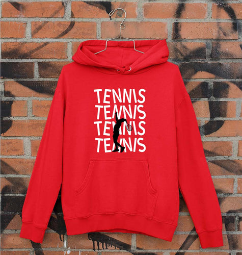 Tennis Unisex Hoodie for Men/Women-Red-Ektarfa.online