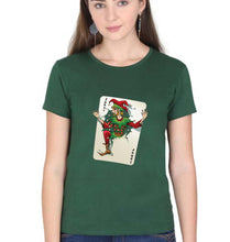 Load image into Gallery viewer, Joker T-Shirt for Women-Dark Green-Ektarfa.online
