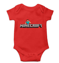 Load image into Gallery viewer, Minecraft Kids Romper For Baby Boy/Girl-0-5 Months(18 Inches)-RED-Ektarfa.online
