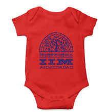Load image into Gallery viewer, IIM Ahmedabad Kids Romper For Baby Boy/Girl-Red-Ektarfa.online
