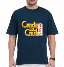 Load image into Gallery viewer, Candy Crush Oversized T-Shirt for Men-Petrol Blue-Ektarfa.online
