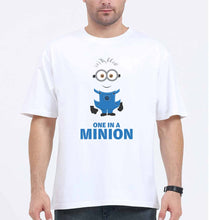 Load image into Gallery viewer, Minion Oversized T-Shirt for Men-White-Ektarfa.online
