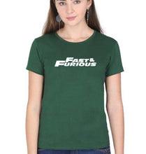 Load image into Gallery viewer, Fast &amp; Furious T-Shirt for Women-Dark Green-Ektarfa.online
