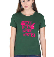 Load image into Gallery viewer, Valorant T-Shirt for Women-Dark Green-Ektarfa.online
