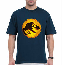 Load image into Gallery viewer, Jurassic World Oversized T-Shirt for Men-Petrol Blue-Ektarfa.online
