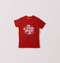 Load image into Gallery viewer, Feminist Girl Power Kids T-Shirt for Boy/Girl-Red-Ektarfa.online
