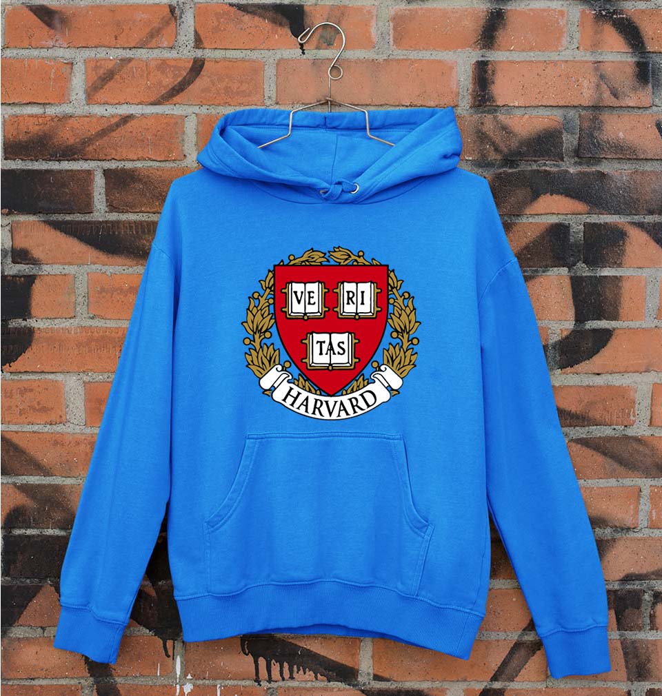 Harvard University Unisex Hoodie for Men/Women-Royal Blue-Ektarfa.online