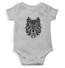 Load image into Gallery viewer, WOLF Kids Romper For Baby Boy/Girl-0-5 Months(18 Inches)-Grey-Ektarfa.online
