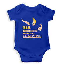 Load image into Gallery viewer, Johnny Bravo Kids Romper For Baby Boy/Girl-Royal Blue-Ektarfa.online
