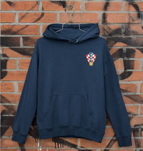 Load image into Gallery viewer, Croatia Football Unisex Hoodie for Men/Women-Navy Blue-Ektarfa.online
