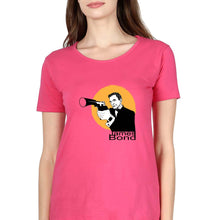 Load image into Gallery viewer, James Bond 007 T-Shirt for Womena-Pink-Ektarfa.online
