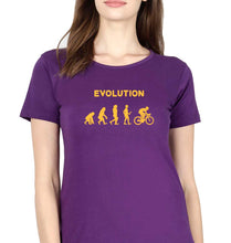 Load image into Gallery viewer, Cycling T-Shirt for Women-Purple-Ektarfa.online
