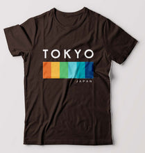 Load image into Gallery viewer, Tokyo Japan T-Shirt for Men-Coffee Brown-Ektarfa.online
