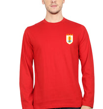 Load image into Gallery viewer, Uruguay Football Full Sleeves T-Shirt for Men-Red-Ektarfa.online
