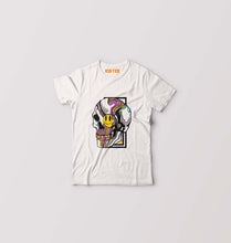 Load image into Gallery viewer, Trippy Psychedelic Skull Emoji Kids T-Shirt for Boy/Girl-White-Ektarfa.online

