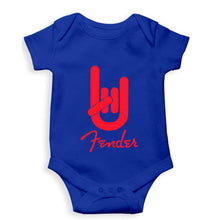 Load image into Gallery viewer, Fender Rock Hand Kids Romper For Baby Boy/Girl-Royal blue-Ektarfa.online
