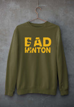 Load image into Gallery viewer, Badminton Unisex Sweatshirt for Men/Women-Olive Green-Ektarfa.online
