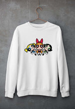Load image into Gallery viewer, Powerpuff Girls Unisex Sweatshirt for Men/Women-White-Ektarfa.online
