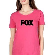 Load image into Gallery viewer, Fox T-Shirt for Women-Pink-Ektarfa.online
