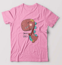 Load image into Gallery viewer, Dinosaur TRex T-Shirt for Men-Light Baby Pink-Ektarfa.online
