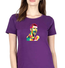 Load image into Gallery viewer, Novak Djokovic Tennis T-Shirt for Women-Purple-Ektarfa.online
