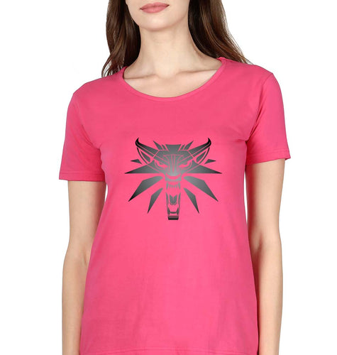 Witcher T-Shirt for Women-Pink-Ektarfa.online
